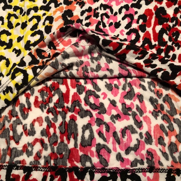 Forever 21 Multicolor Leopard Cat Print Blouse – Soft, Size S/P - Picture 5 of 7